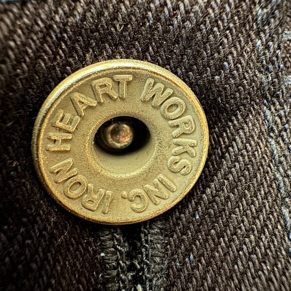 Iron Heart Men's Slim Fit Jeans - Deep Black - Picture 4 of 8